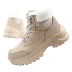 Lee Cooper women's winter trekking sports shoes Lee Cooper insulated beige Lee Cooper