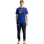 Nike FC Barcelona Swoosh Men's T-Shirt Blue IQ5042 455