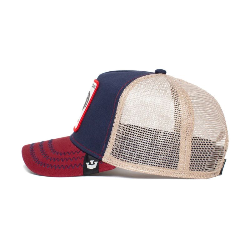 Goorin Bros. The Cock Trucker Cap - 101-0378-NVY Odzież/Czapki/Czapki z daszkiem Your Sports Performance