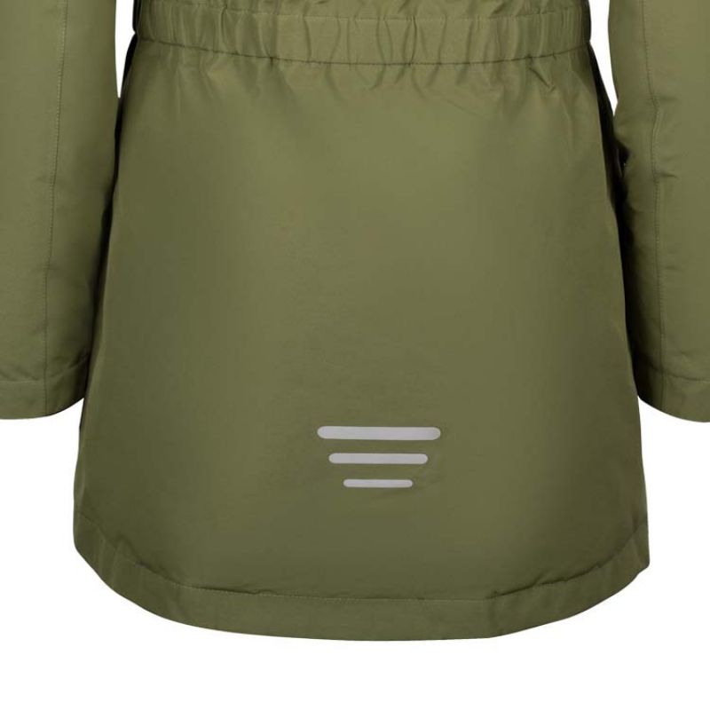 Trollkids Girls Alesund Coat Children's Winter Hooded Jacket Waterproof Down Green (301-323) In preparation Your Sports Performance