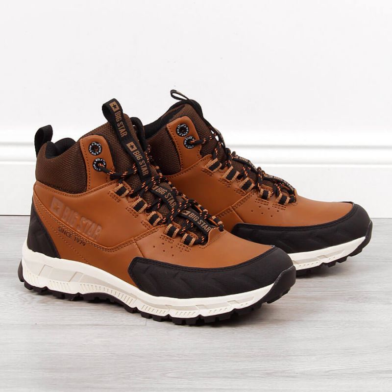 Hiking boots uninsulated Big Star Jr II274453 camel Footwear/Outdoor/4f/zimowe Your Sports Performance