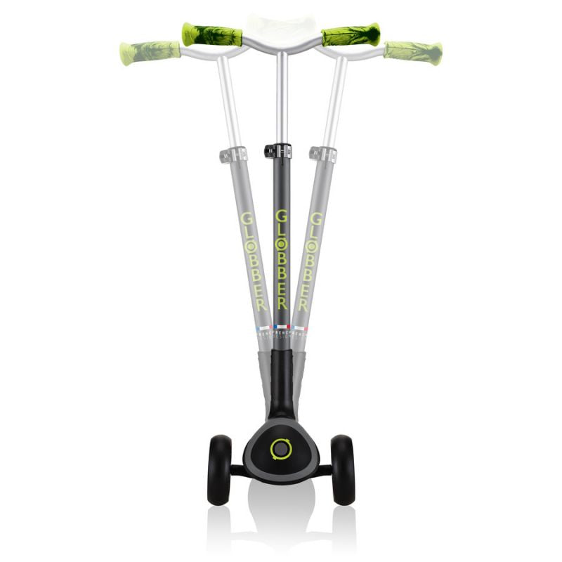 Globber Master Prime 3-Wheel Scooter / Black - Lime Green 664-106 Accessories/Skating/Hulajnogi Your Sports Performance