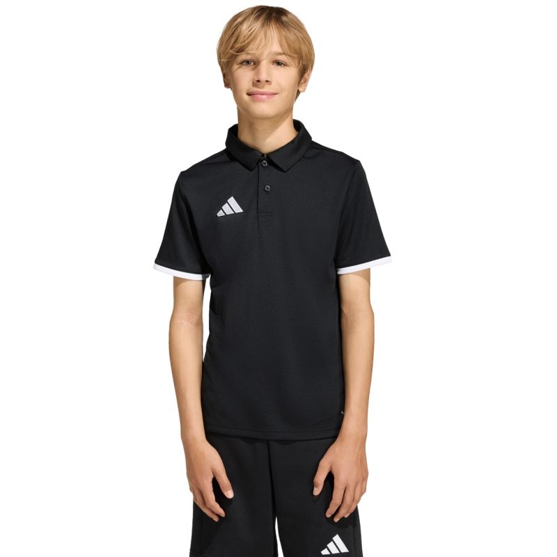 adidas Entrada 26 Polo Kids T-Shirt Black JZ6629