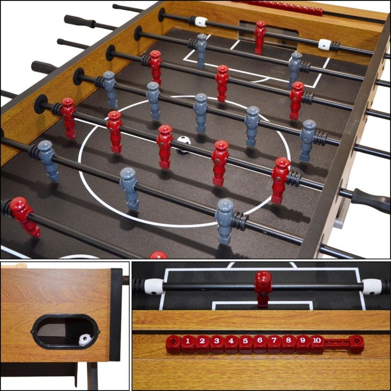 FOOTBALL TABLE 153x76x81CM 60KG ENERO Accessories Your Sports Performance