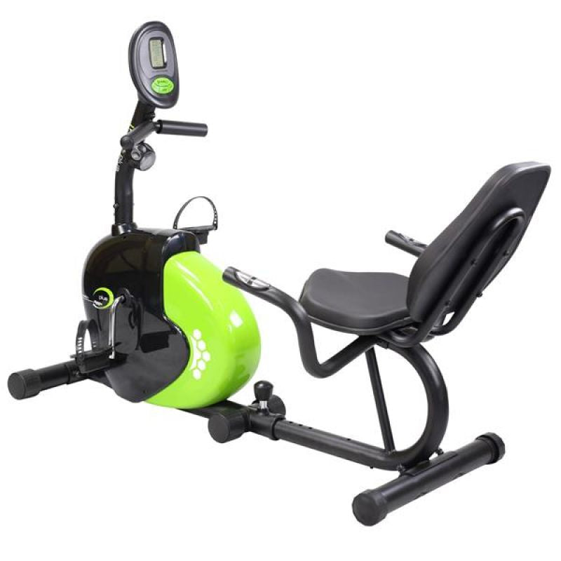 Horizontal magnetic bike plus HMS R9259 black and green Accessories/Training equipment/Rowery, orbitreki Your Sports Performance