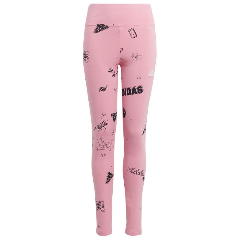 Leggings adidas JG Bluv Q3 Tight Jr IA1568 Clothing/Training Adidas