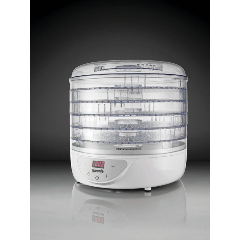 Gorenje FDK 24 DW Dryer Transparent, White 240 W AGD - Produkty/Suszarki do grzybów, warzyw i owoców Your Sports Performance