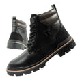 Wrangler Nevada men's shoes Chelsea boots elegant fashionable lace-up black In preparation Your Sports Performance