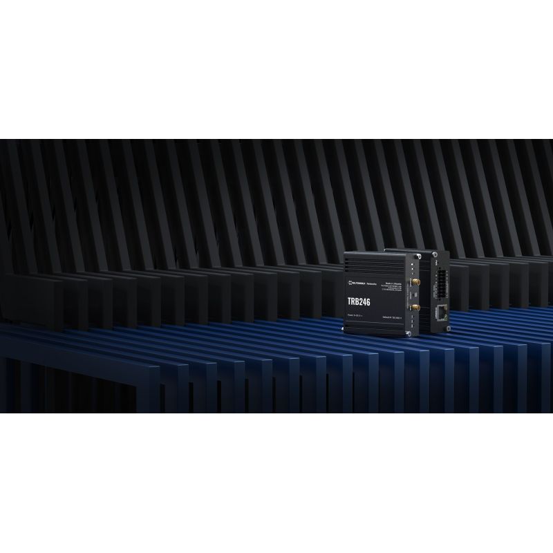 Teltonika Industrial Router, IoT Gateway LTE TRB246 Cat 4, 1x RJ45 100Mb/s, IP30 Komunikacja i łączność/Routery 3G/4G/5G Your Sports Performance