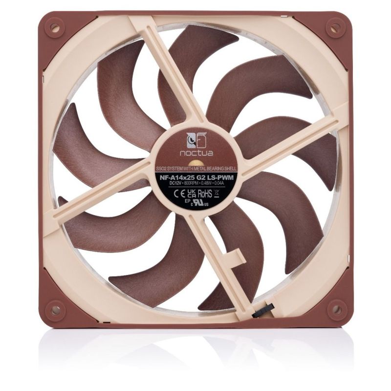 Noctua NF-A14x25 G2 LS-PWM Lüfter fan - 140mm Chłodzenie/Chłodzenie - wentylatory Your Sports Performance