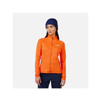 ROSSIGNOL Women's Sweatshirt W Blackside Mix HZ Fleece Orange