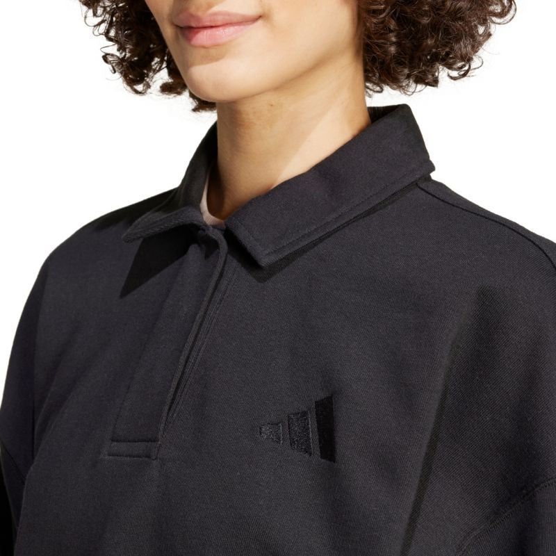 Sweatshirt adidas All Szn French Terry Polo W IX3806 Clothing/Lifestyle/adidas Adidas