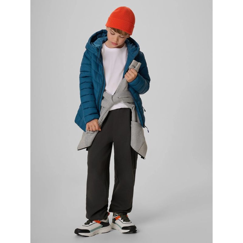 Boy's synthetic-filled jacket 4F 4FJRAW26TDJAM1057-30S