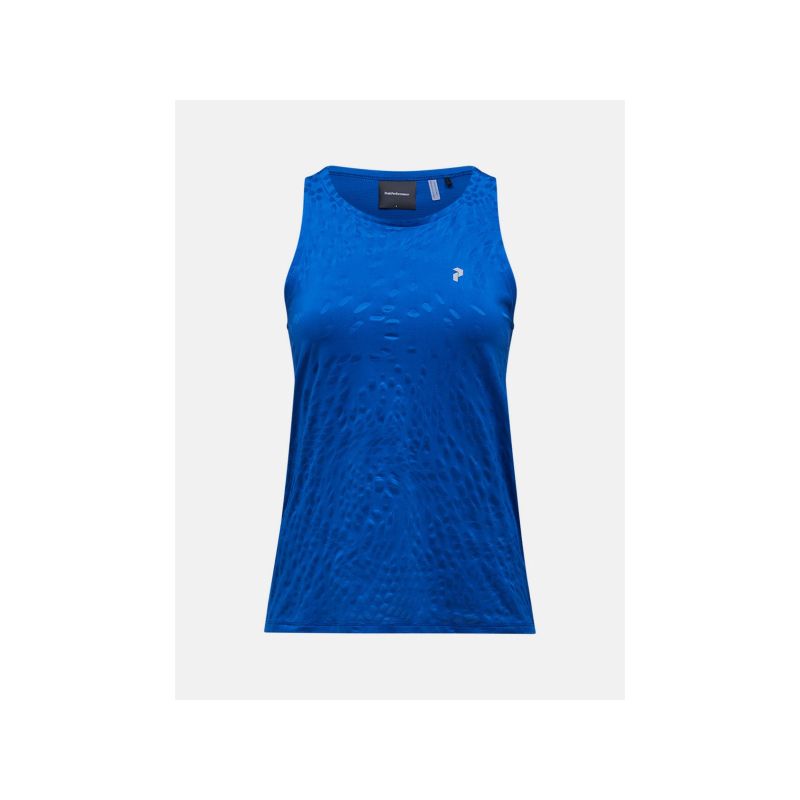 PEAK PERFORMANCE W Discover Tank Women's T-shirt, blue