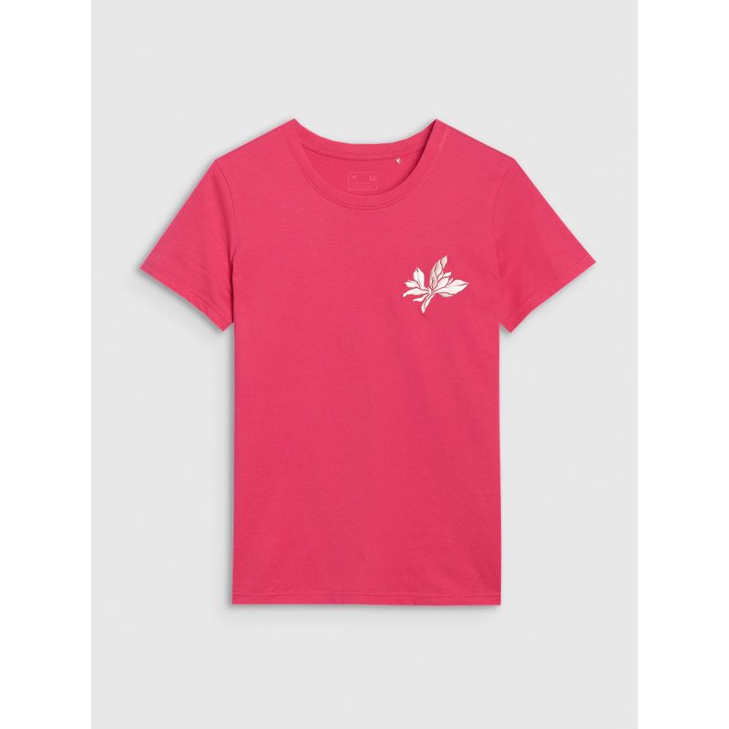 Women's regular printed T-shirt 4F 4FRSS25TTSHF2693-54S *Kategoria tymczasowa Your Sports Performance