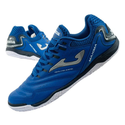 Joma men's sports shoes Maxima 2404 indoor football shoes blue Maxima