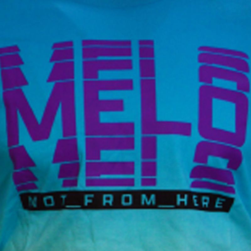 PUMA Melo Fade T-shirt Blue Atoll Training Shirt - 535116-1 Puma