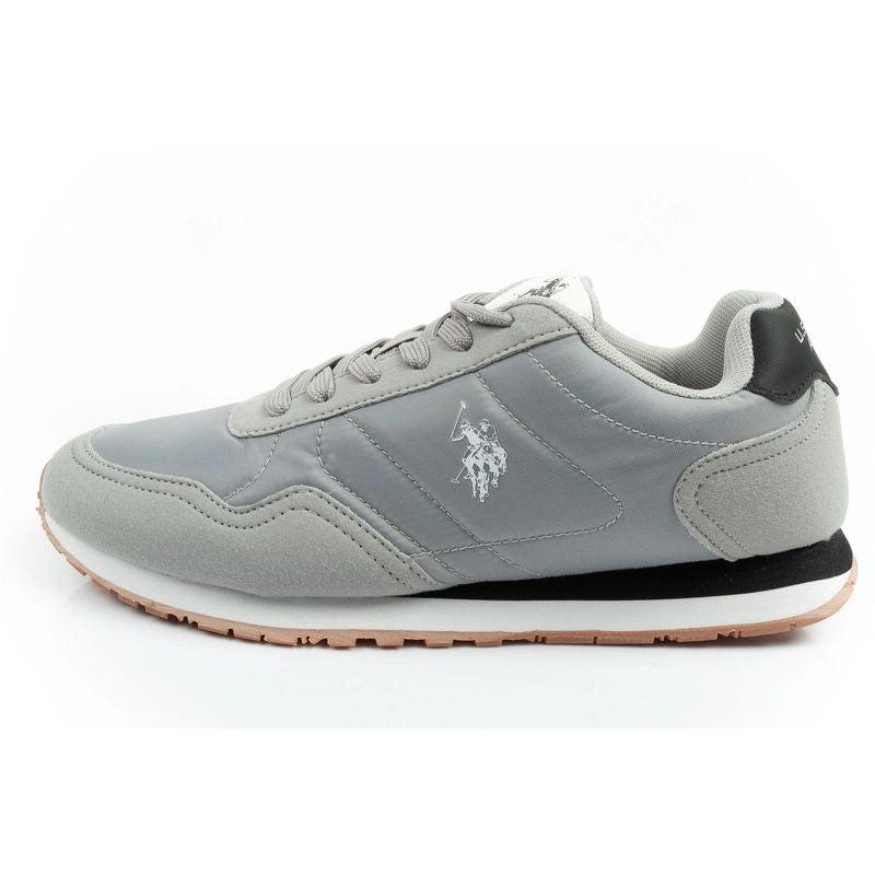 US Polo Assn sports shoes sneakers men's fashionable comfortable gray Your Sports Performance