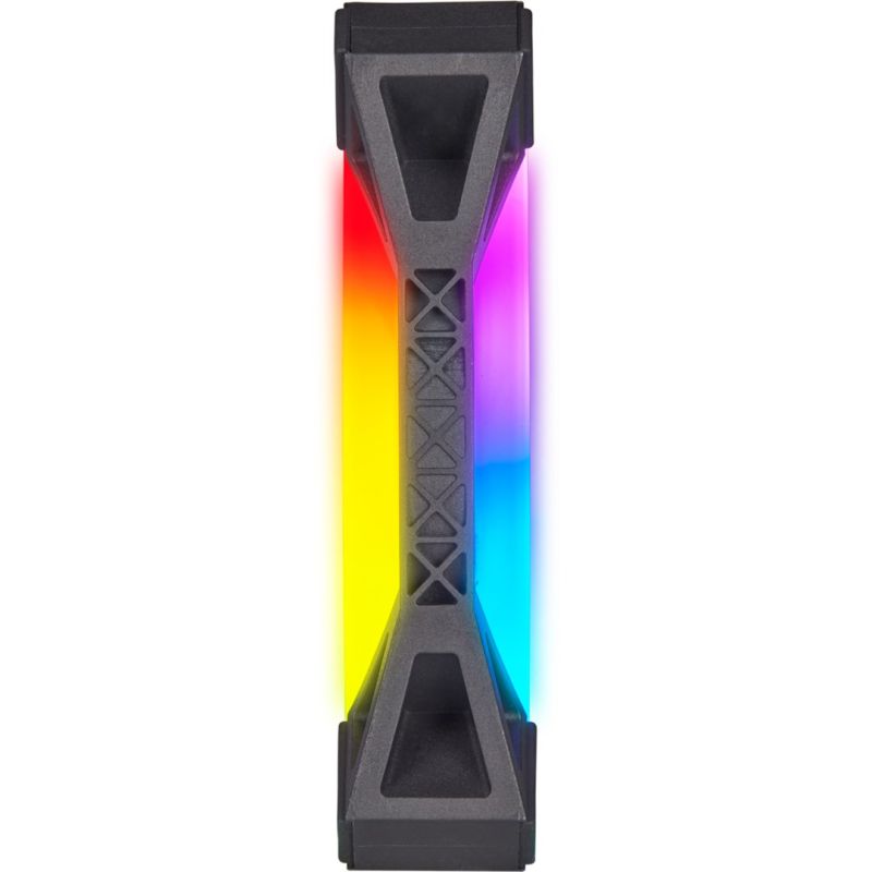 Corsair | QL Series Dual 140mm PWM Fan Kit with CORE Lighting Node | QL140 RGB Lighting | Case Fan Chłodzenie/Chłodzenie - wentylatory Your Sports Performance