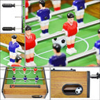 TABLE FOOTBALL GAME 46x27x9CM WOODEN ENERO Accessories Your Sports Performance