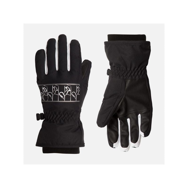 Rossignol Jr Jane Impr G Gloves Black Import z PMSport Your Sports Performance