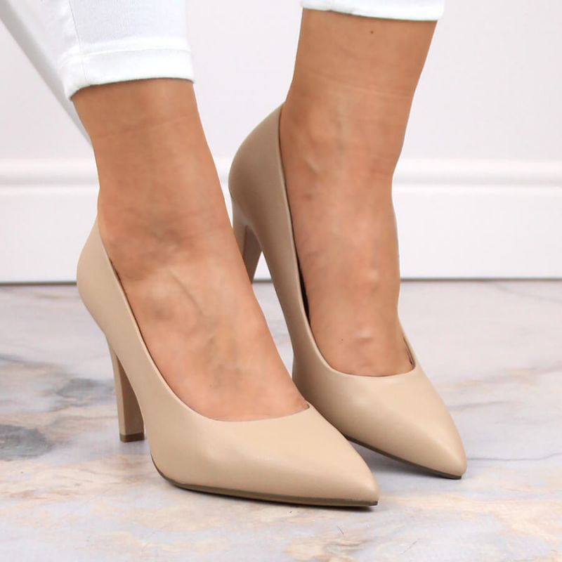 Sergio Leone W SK415B beige high heel pumps Footwear/Lifestyle/Sergio Leone Your Sports Performance
