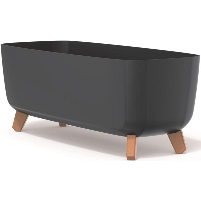 GRACIA CASE FLOWER POT 58x24CM ANTHRACITE Home and Garden/Garden Your Sports Performance