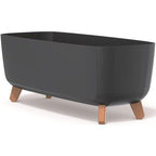 GRACIA CASE FLOWER POT 58x24CM ANTHRACITE Home and Garden/Garden Your Sports Performance