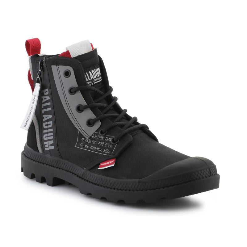 Palladium PAMPA HI DARE ZIP 79515-010-M Black/Black, In preparation Your Sports Performance