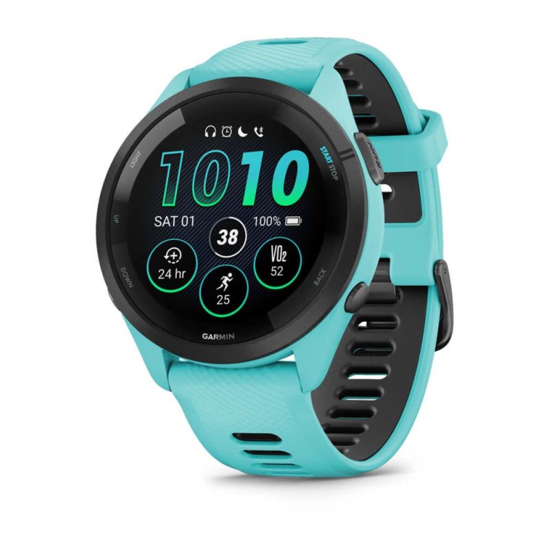 Garmin Forerunner 265 46mm Sky Blue Watch Akcesoria sportowe i turystyczne/Zegarki sportowe Your Sports Performance
