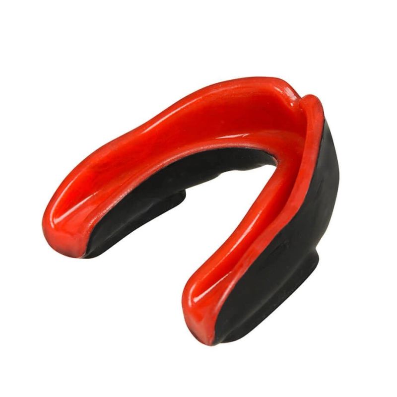 Gel Mouthguard + Box - Black and Red | GelTech ochraniacze zębów Your Sports Performance