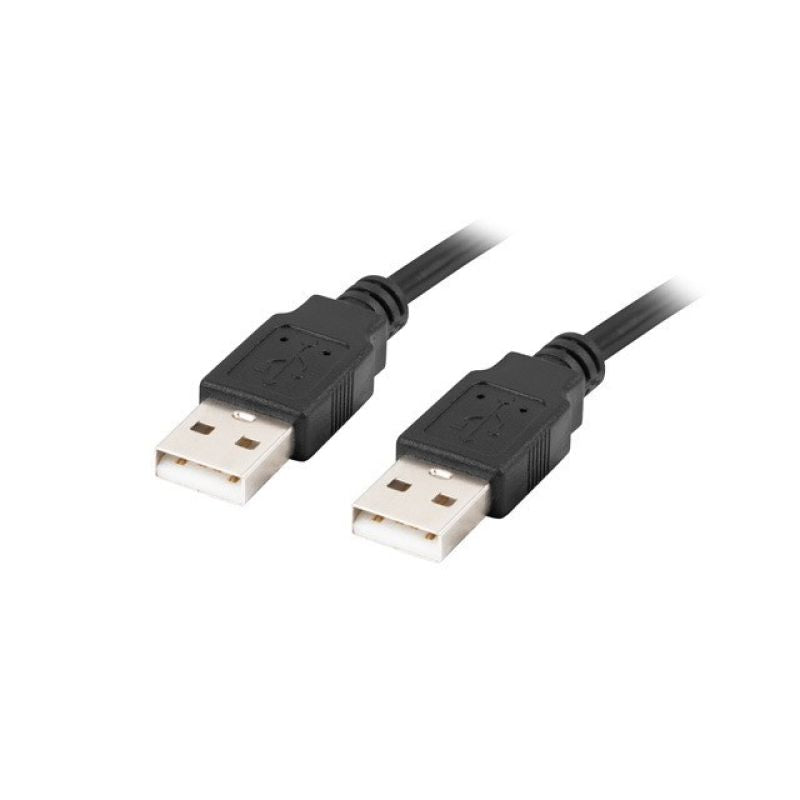 LANBERG USB-A 2.0 M/M CABLE 1.8M BLACK CA-USBA-20CU-0018-BK Kable i adaptery/Kable USB Your Sports Performance