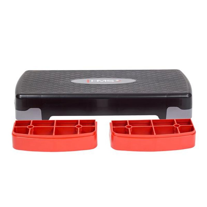 Step for aerobics HMS AS003 black / gray / red Accessories/Training equipment/Stepy Your Sports Performance
