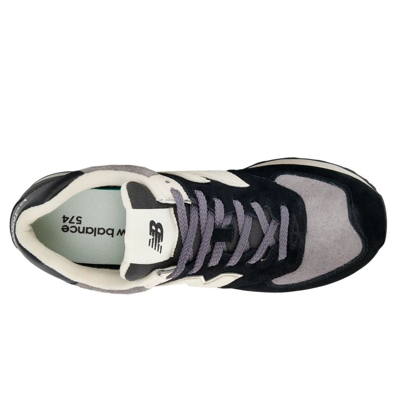 New Balance U574 lifestyle black unisex sneakers (U574SBK) New Balance