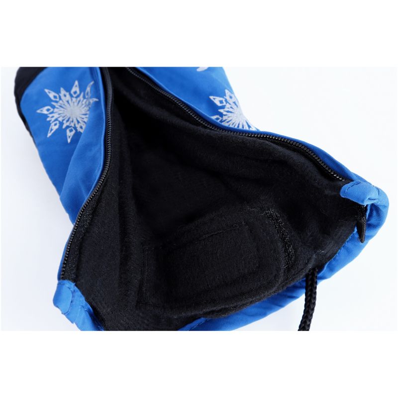 Viking Starlet Kids winter gloves, fleece cuff, decorative snowflakes, navy blue (125/15/5195/15) In preparation Your Sports Performance