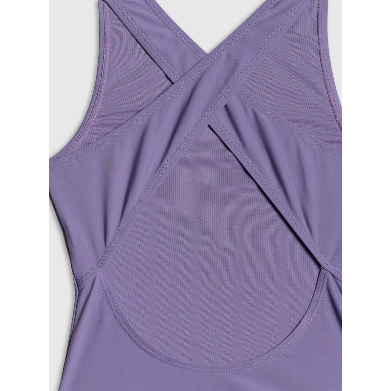 Girls' one-piece swimsuit 4F 4FJRSS26USWSF166-51S