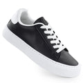 Black eco-leather low-top sneakers on the platform Big Star TT274927 To be categorized Your Sports Performance