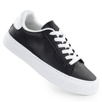 Black eco-leather low-top sneakers on the platform Big Star TT274927 To be categorized Your Sports Performance