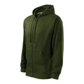 Men's Trendy Zipper Sweatshirt (Military) In preparation Your Sports Performance
