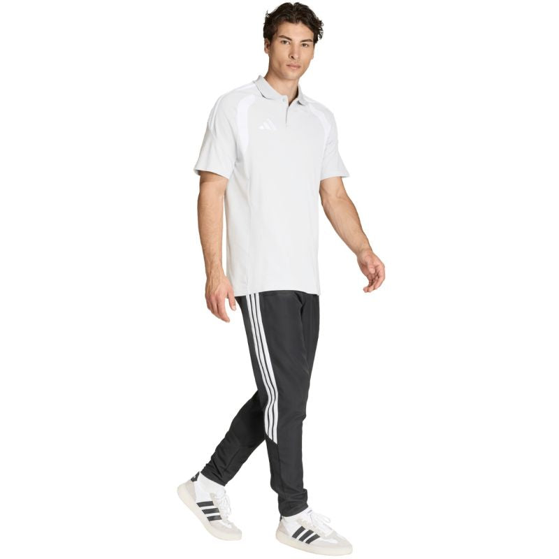 Men's adidas Tiro 26 League Polo Shirt, Light Grey, KF3399
