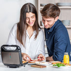 Black+Decker BXSA753E Sandwich Maker AGD - Produkty/Opiekacze Your Sports Performance
