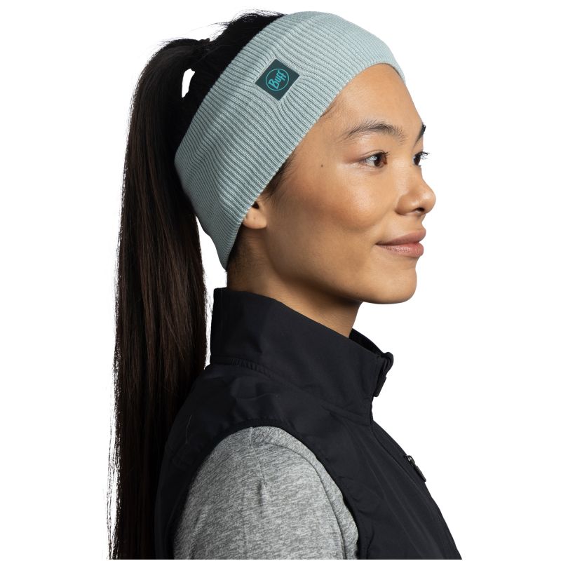 BUFF CROSSKNIT HEADBAND AQUA HAZE Headband