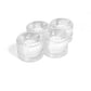 Index card rings 59x46 mm semi-transparent white In preparation Your Sports Performance