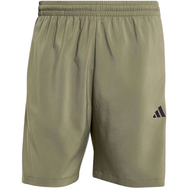 Men's adidas Essentials 3-Stripes Chelsea Lite Woven Shorts Olive KY4154