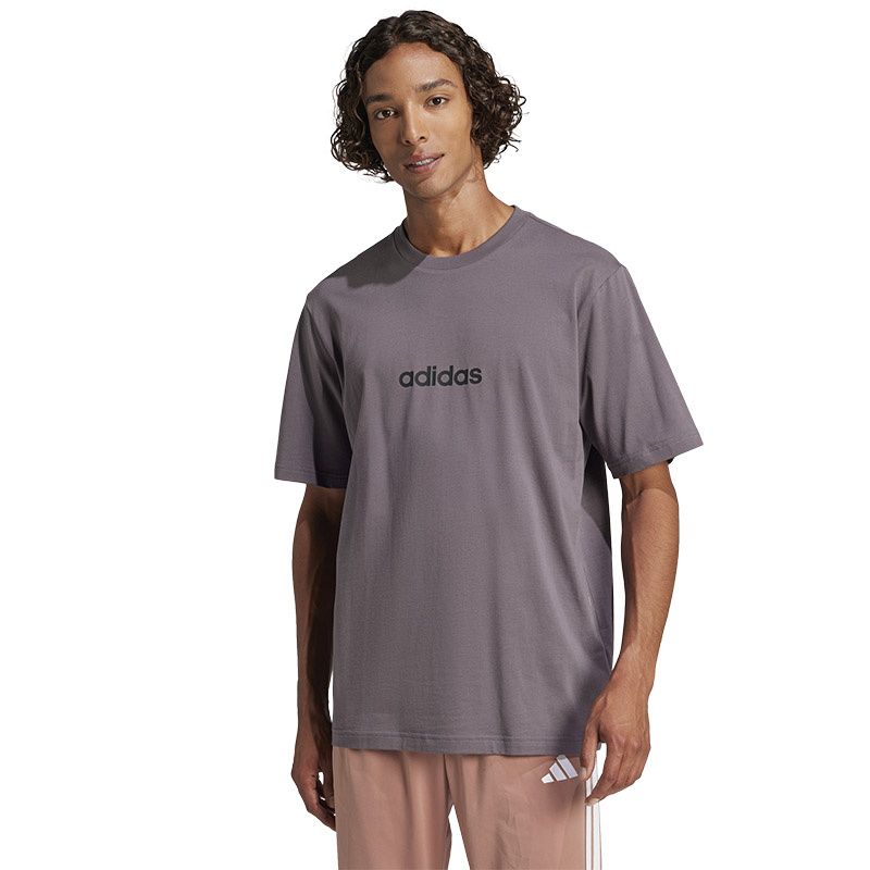 adidas Single Jersey Linear Tee M JE9005 Clothing/Lifestyle/T-shirts Adidas