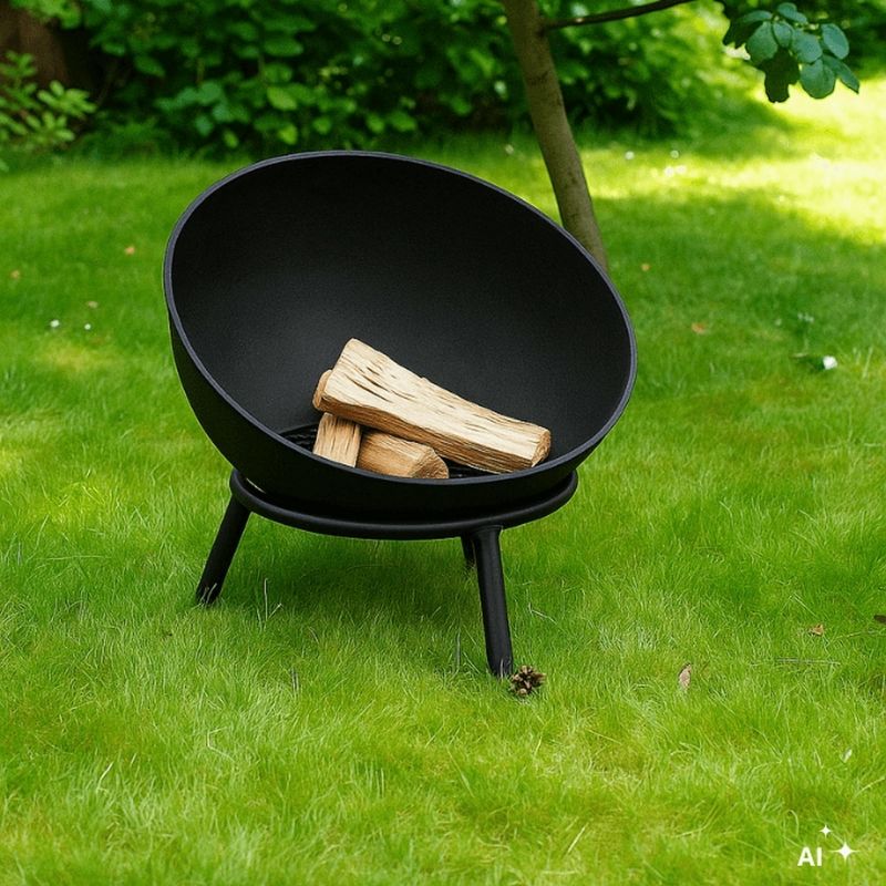HEAT KAPPA GARDEN FIRE PIT Ø60 BLACK In preparation Your Sports Performance