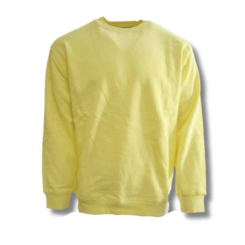Taikan Everything Plain Crew Sweatshirt Canary - 1306001.CAN Taikan