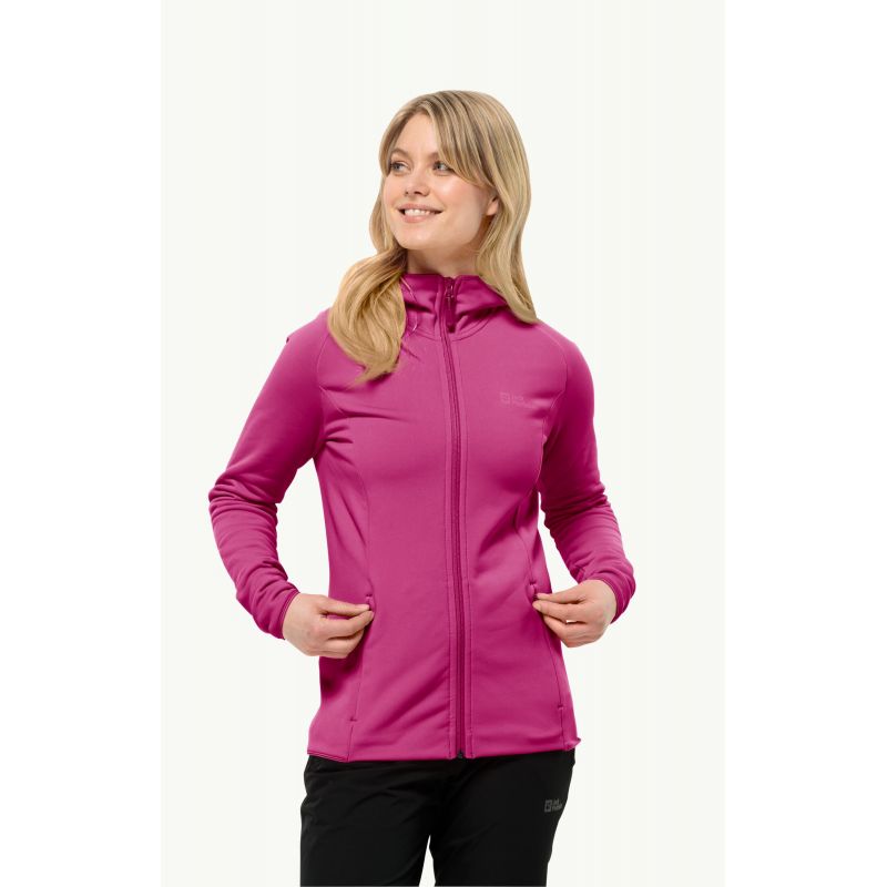 Jack Wolfskin Baiselberg Hooded FZ Sweatshirt W 1710772_2318 Clothing/Outdoor/Jack Wolfskin Your Sports Performance