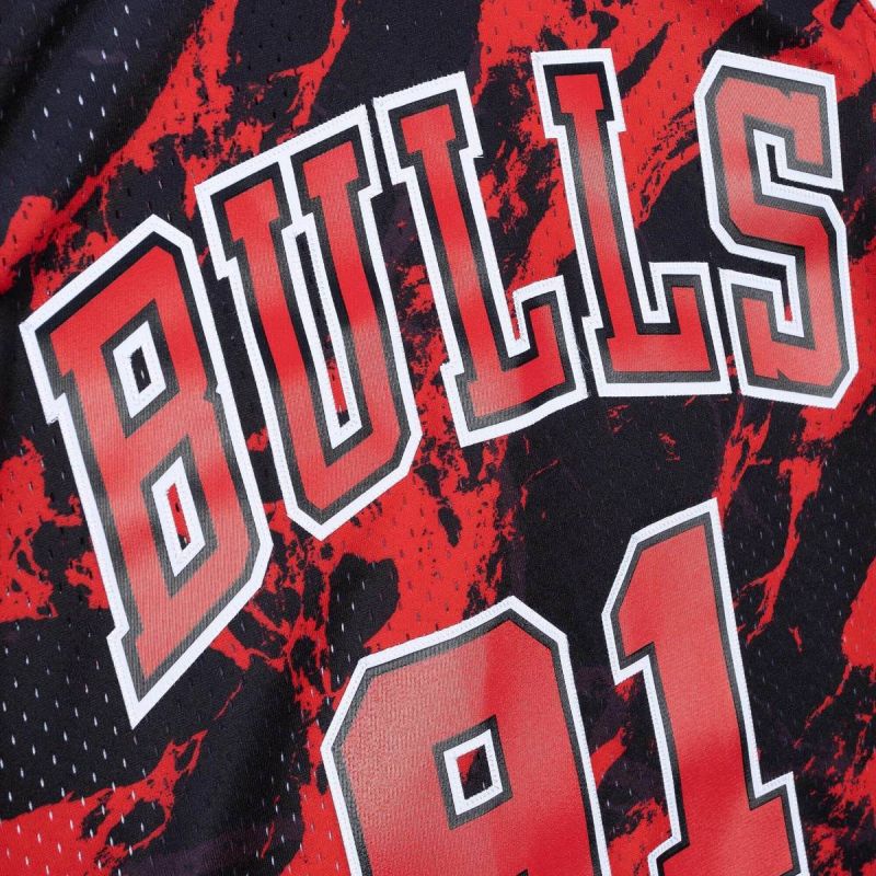 Mitchell & Ness Marble NBA Swingman Dennis Rodman Chicago Bulls Jersey Koszulki NBA Your Sports Performance