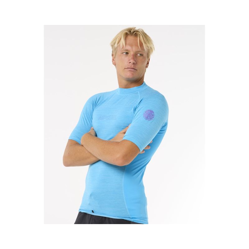 Lycra RIP CURL Dawn Patrol Upf Perf S/S blue